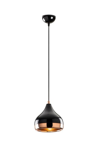 Candeeiro suspenso Yildo - Preto - 40 W