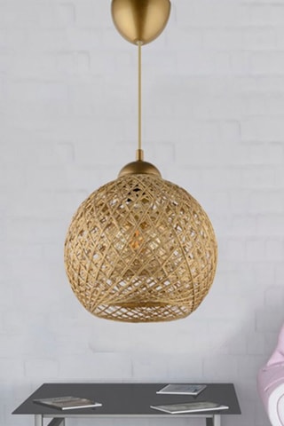 Candeeiro suspenso - Dourado