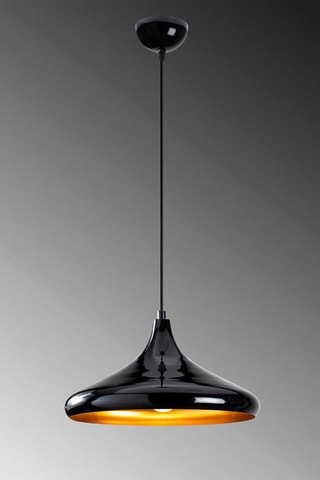 Candeeiro suspenso - Preto - 100 W