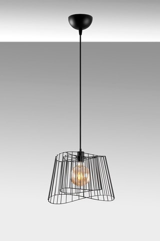 Candeeiro suspenso - Preto - 40 W
