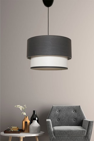 Candeeiro suspenso SP286 Preto e branco