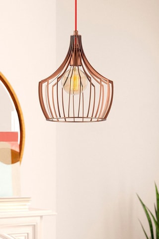 Candeeiro suspenso Mezopotamya - Bronze - 100 W