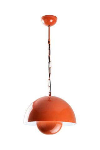 Candeeiro suspenso - Laranja - 40 W