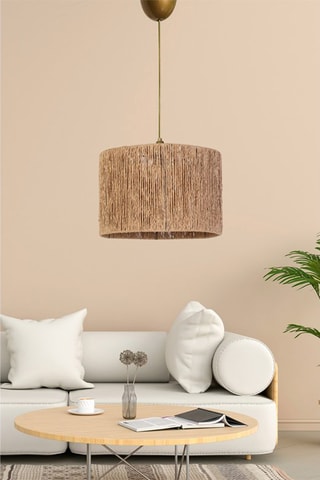 Candeeiro suspenso YL242 - Castanho - 40 W