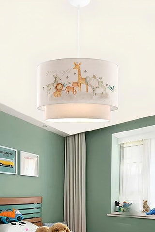 Candeeiro suspenso Ayd - Branco - 40 W