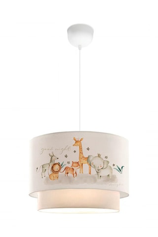 Candeeiro suspenso Ayd - Branco - 40 W
