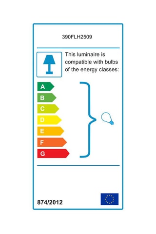 Candeeiro suspenso Echo - Branco e cinzento - 45-60 W