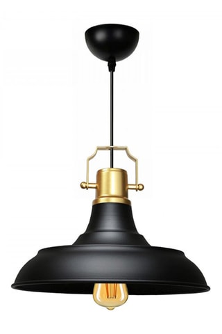 Candeeiro suspenso - Preto - 40 W