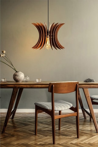 Candeeiro suspenso - Natural - 60 W
