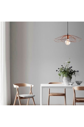 Candeeiro suspenso - Preto - 40 W