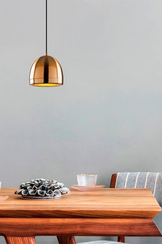 Candeeiro suspenso Mugo - Dourado - 15 W