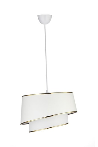Candeeiro suspenso KS-2003 - Branco - 40 W
