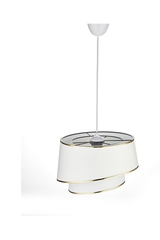 Candeeiro suspenso KS-2003 - Branco - 40 W