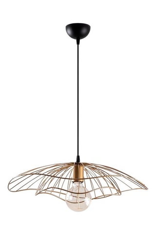 Candeeiro suspenso - Dourado - 40 W