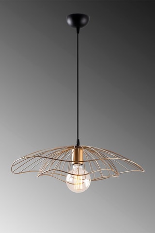 Candeeiro suspenso - Dourado - 40 W