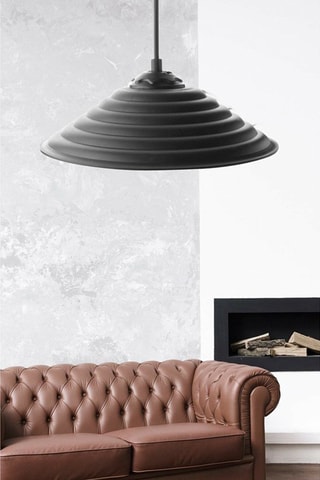Candeeiro suspenso 204-U - Preto - 45-60 W