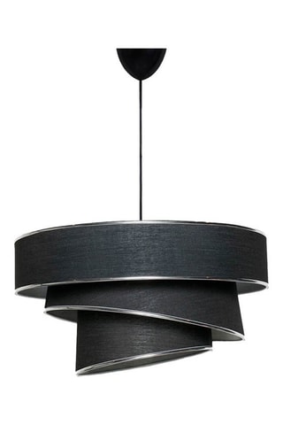 Candeeiro suspenso Couper - Preto - 60 W