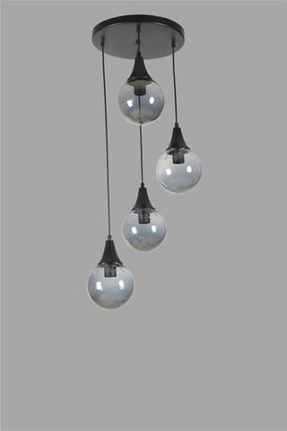 Candeeiro suspenso - Preto - 40 W