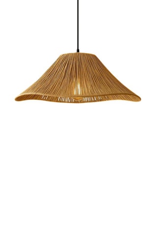 Candeeiro suspenso Mirae - Bege - 40 W