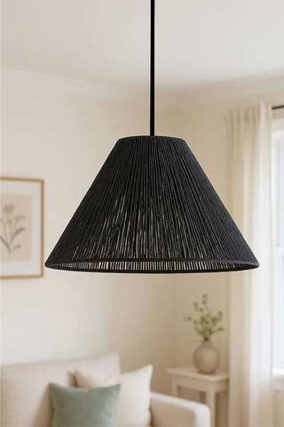Candeeiro suspenso Ardena - Preto - 40 W