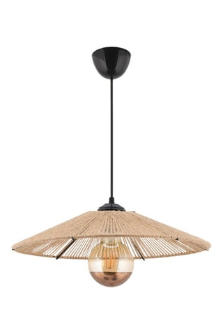 Candeeiro suspenso - Bege - 60 W