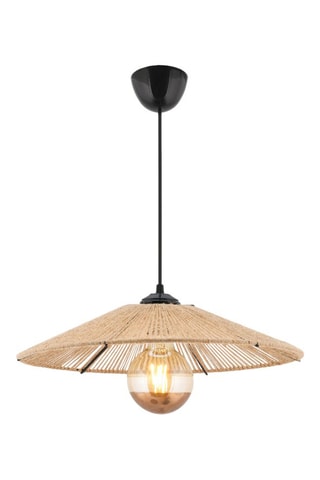 Candeeiro suspenso - Bege - 60 W