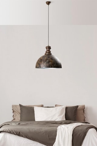 Candeeiro suspenso  Kure 228 - Castanho-escuro - 40 W