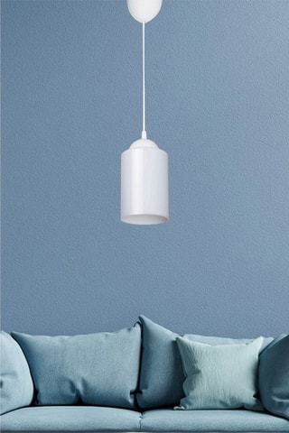 Candeeiro suspenso - Branco - 40 W