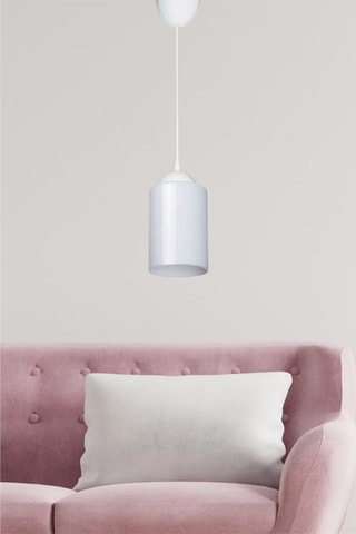 Candeeiro suspenso - Branco - 40 W