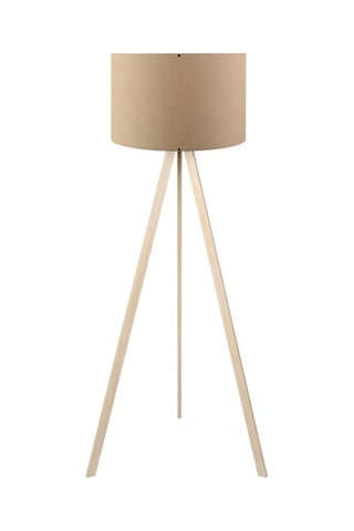 Candeeiro de pé Ayd - Castanho -­ 60 W