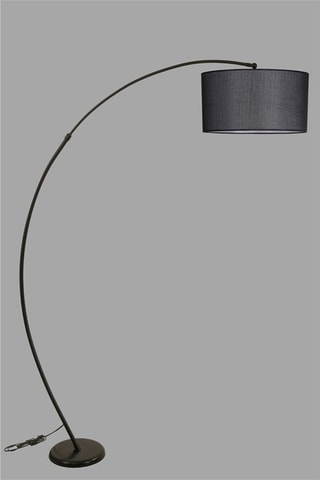 Staanlamp Misra - Zwart - 60 W - 85 - 185 cm