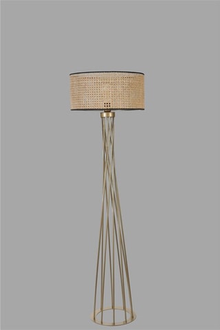Staanlamp - Goudkleurig - 40 - 60 W - 170 cm