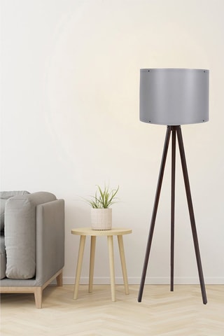 Candeeiro de pé - Cinzento - 45-60 W - 145 cm