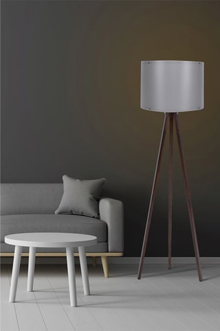 Candeeiro de pé - Cinzento - 45-60 W - 145 cm