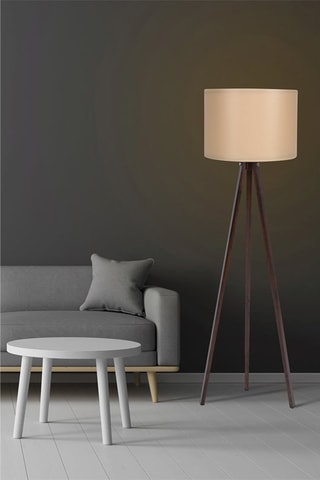 Candeeiro de pé - Creme - 45-60 W