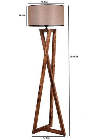 Staanlamp Nora SMK - Wit - 60 W