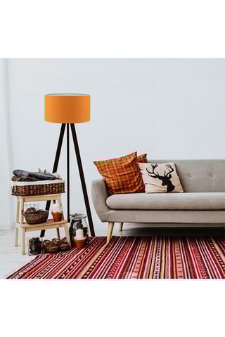 Candeeiro de pé - Laranja - 60 W - 140 cm