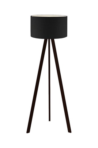 Candeeiro de pé - Preto - 60 W