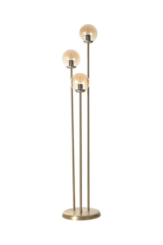 Staanlamp - Goudkleurig - 3 x 60 W
