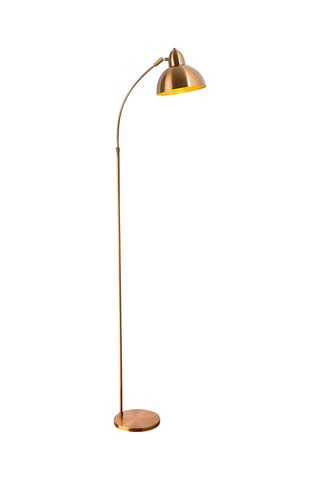 Candeeiro de pé Varzan Dourado