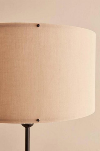 Candeeiro de pé - Bege - 60 W