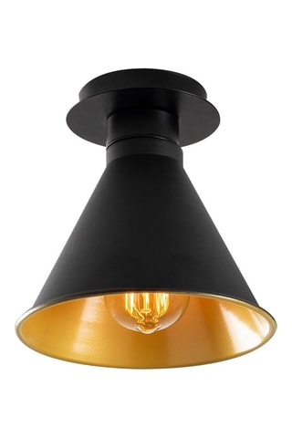 Candeeiro de teto Berceste - Preto - 100 W
