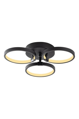 Candeeiro de teto LED Halka  Preto