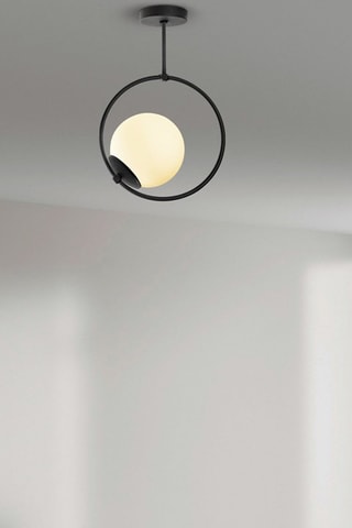 Candeeiro de teto - Preto - 40 W