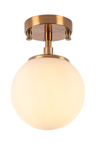 Candeeiro de teto - Dourado e amarelo - 15 W