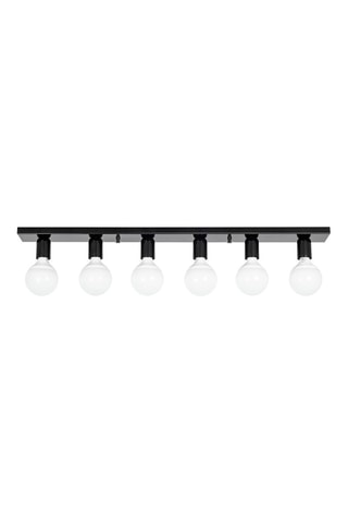 Candeeiro de teto Mirro - Preto - 40 W