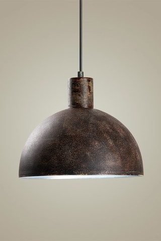 Candeeiro suspenso Kure 993 - Castanho-escuro - 40 W