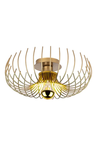 Candeeiro de teto Karsortel - Dourado - 40 W
