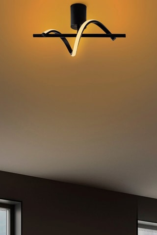 Candeeiro de teto LED Likma  - Preto - 11 W