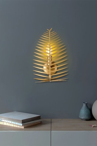 Aplique de parede Leaf - Dourado - 40 W